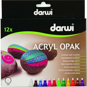 Darwi Acryl Opak Marker Set Sada akrylových fixiek 12 x 6 ml vyobraziť