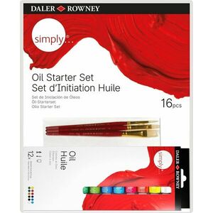 Daler Rowney Simply Sada olejových farieb 12 x 12 ml vyobraziť