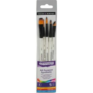 Daler Rowney Graduate Multi-Technique Brush Synthetic Sada štetcov 5 ks vyobraziť