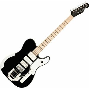 Fender Jack White Triplecaster MN Black Elektrická gitara vyobraziť