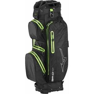 Mizuno BR-DRI 25 Black/Green Cart Bag vyobraziť