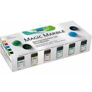 Kreul Magic Marble Sada farieb na mramorovanie Basic Colours 6 x 20 ml vyobraziť