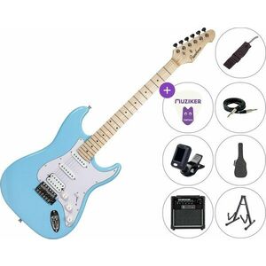 Pasadena ST-11 SET Sky Blue Elektrická gitara vyobraziť