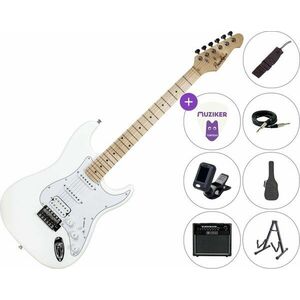 Pasadena ST-11 SET 2 White Elektrická gitara vyobraziť