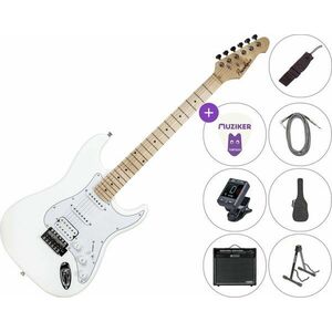 Pasadena ST-11 SET 4 White Elektrická gitara vyobraziť