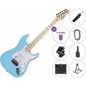 Pasadena ST-11 SET 80W Sky Blue Elektrická gitara vyobraziť