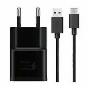 Nabíjačka Samsung EP-TA200EBE 15W + USB-C nabíjací kábel 1.5m Čierna (Bulk) vyobraziť