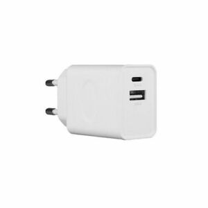 H33AC-E10 33W Cestovní Nabíječka Dual USB-A + USB-C White vyobraziť