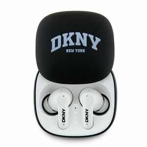 DKNY 3D Rubber Matte Finish TWS Bezdrátová Sluchátka Black vyobraziť