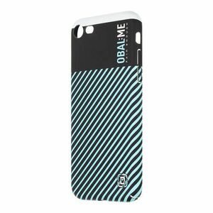 OBAL: ME Flossy Stripes Kryt pro Apple iPhone 7/8/SE2020/SE2022 Black/Sky Blue vyobraziť