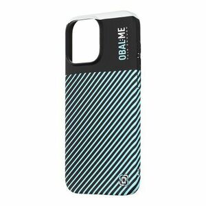 OBAL: ME Flossy Stripes Kryt pro Apple iPhone 16 Pro Max Black/Sky Blue vyobraziť