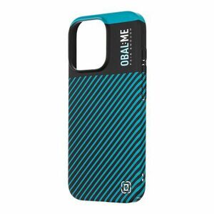 OBAL: ME Flossy Stripes Kryt pro Apple iPhone 16 Pro Black/Teal vyobraziť