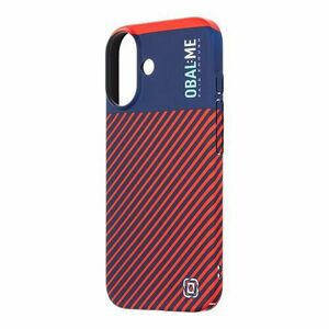 OBAL: ME Flossy Stripes Kryt pro Apple iPhone 16 Blue/Red vyobraziť