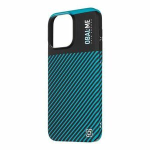 OBAL: ME Flossy Stripes Kryt pro Apple iPhone 15 Pro Max Black/Teal vyobraziť