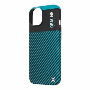 OBAL: ME Flossy Stripes Kryt pro Apple iPhone 15 Black/Teal vyobraziť