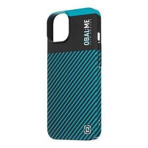 OBAL: ME Flossy Stripes Kryt pro Apple iPhone 14 Black/Teal vyobraziť