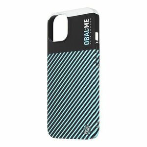 OBAL: ME Flossy Stripes Kryt pro Apple iPhone 13 Black/Sky Blue vyobraziť