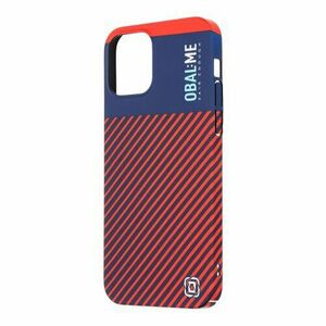 OBAL: ME Flossy Stripes Kryt pro Apple iPhone 12/12 Pro Blue/Red vyobraziť