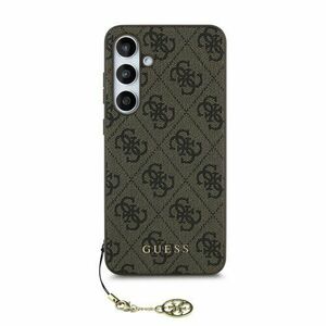 Guess 4G Charm Zadní Kryt pro Samsung Galaxy S24 FE Brown vyobraziť