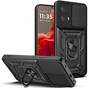 Puzdro Defender Slide Motorola Moto G85 5G - čierne vyobraziť