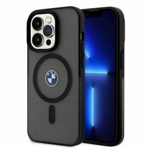 BMW IML Signature MagSafe Kryt pro iPhone 15 Pro Max Black vyobraziť