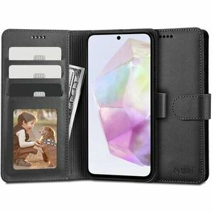 Puzdro Tech-Protect Wallet Book Samsung Galaxy A35 - čierne vyobraziť