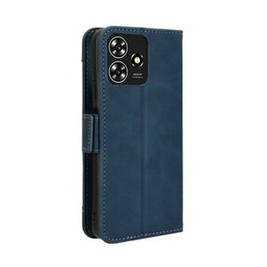 Puzdro Leather Card Book ZTE Blade A73 4G/V50 Design 4G - modré vyobraziť