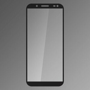 Ochranné sklo Samsung Galaxy J6 J600 2018 čierne, fullcover 0.33mm Qsklo vyobraziť