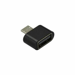 Adaptér OTG MicroUSB/USB Čierny vyobraziť