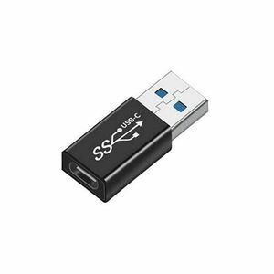 USB 3.0(m) to Type-C(f)redukcia, hliníková zliatina, 3A vyobraziť