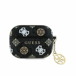 Guess PU 4G Peony Charm Pouzdro pro AirPods Pro Black vyobraziť