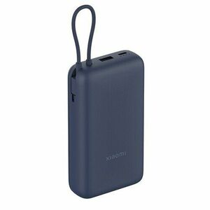 Xiaomi 33W Power Bank 20000mAh (Integrated Cable) Blue GL vyobraziť