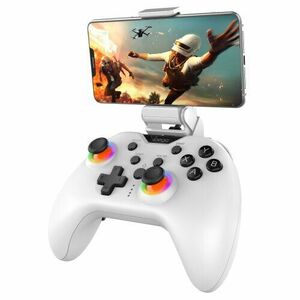 iPega 9111B Bluetooth RGB Gamepad pro Android/iOS/PS3/PS4/PC/N-Switch White vyobraziť