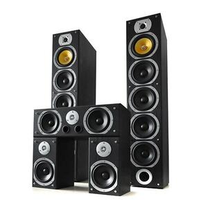 Beng V9B priestorový reproduktorový systém, 5 kusov, 1240 W, vyobraziť