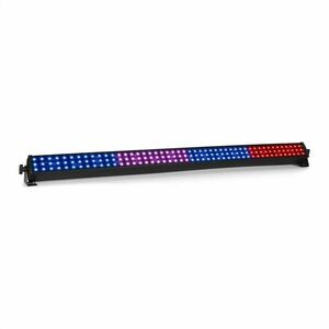 Beamz LCB144, LED farebná svetelná rampa, 25 W, 144 LED diód v 8 segmentoch, 3, 5, 6, 12, 24, 48 DMX kanálov vyobraziť