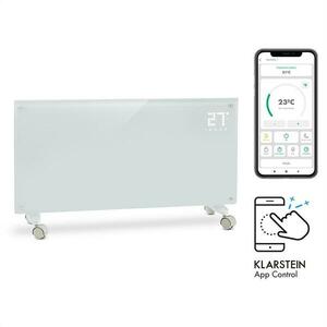 Klarstein Bornholm Smart, konvektor, 2000 W, WiFi, LED displej, časovač, IP24, biely vyobraziť