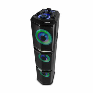 Auna Clubmaster, TripleBeat, Party-Station, 250 W max., 3 x 10" subwoofer, USB, BT, AUX vyobraziť