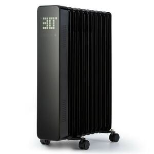 Sanford Smart, olejový radiátor, 2500 W, týždenný časovač, LED displej, dotykový panel, Klarstein aplikácia vyobraziť