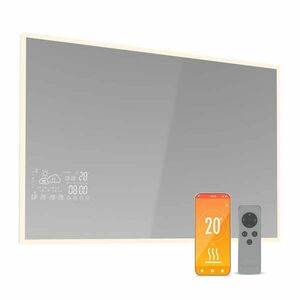 Blumfeldt Infračervený ohrievač, Smart Mirror, Infračervené žiarenie, 500 W, IP44 vyobraziť