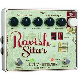 Electro Harmonix Ravish Sitar Gitarový efekt vyobraziť