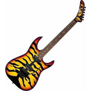 ESP George Lynch Yellow with Sunburst Tiger Graphic Elektrická gitara vyobraziť