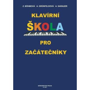 Böhmová-Grünfeldová-Sarauer Klavírní škola pro začatečníky Noty vyobraziť