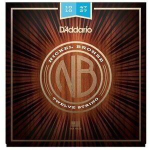 D'Addario NB1047-12 Struny pre akustickú gitaru vyobraziť