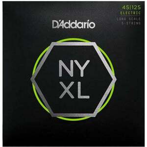 D'Addario NYXL45125 Struny pre 5-strunovú basgitaru vyobraziť