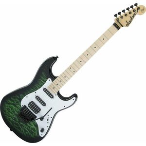 Jackson X Series Signature Adrian Smith SDXQ MN Transparent Green Elektrická gitara vyobraziť