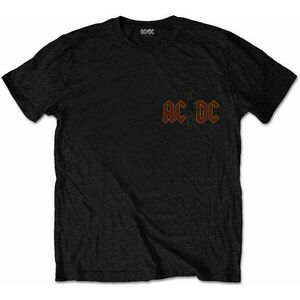 AC/DC Tričko Hard As Rock (Back Print) Unisex Black L vyobraziť