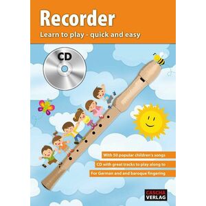 Cascha Recorder Learn To Play Quick And Easy Noty vyobraziť