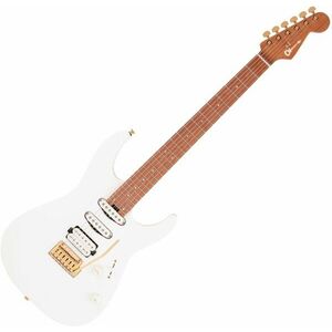 Charvel Pro-Mod DK24 HSS 2PT Caramelized MN Snow White Elektrická gitara vyobraziť