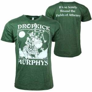 Dropkick Murphys Tričko Vintage Skeleton Piper Green S vyobraziť