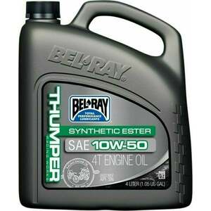 Bel-Ray Thumper Racing Works Synthetic Ester 4T 10W-50 4L Motorový olej vyobraziť